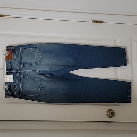 Lucky Brand Size 10/30 Ankle Drew Mom High Rise Taper Blue Jean NEW with Tag - Picture 13 of 14